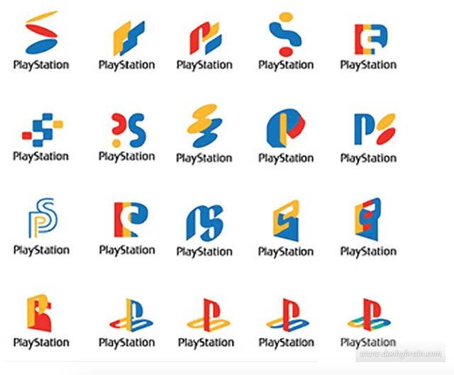 PlayStation có hơn 20 lần thay đổi logo