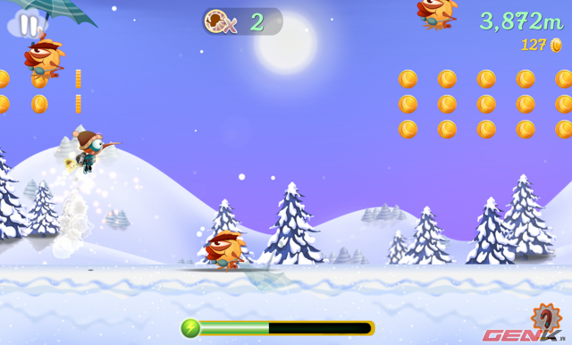 Thu thập các đồng xu.