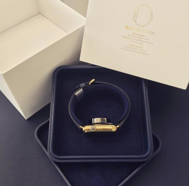 Hộp đựng Apple Watch Edition cũng rất cao cấp Hộp đựng Apple Watch Edition cũng rất cao cấp