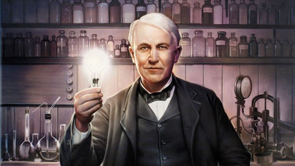  Thomas Edison. Ảnh: Turkceodevim.com 