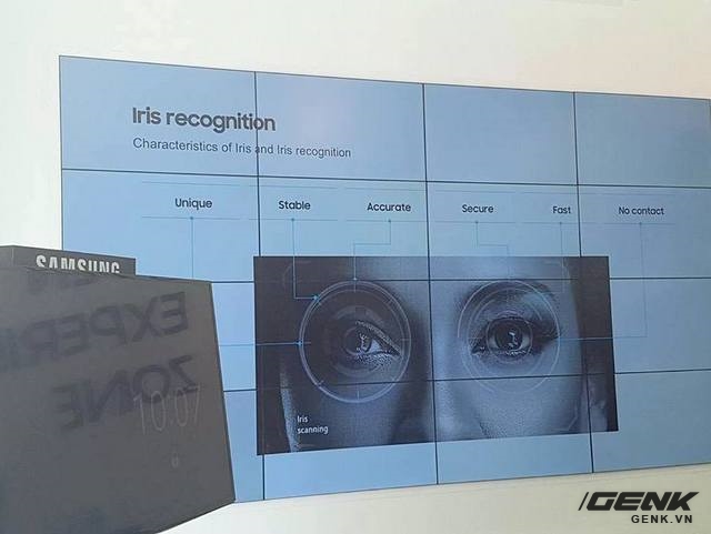  Buổi chia sẻ chuyên đề về bảo mật mống mắt tại Galaxy Studio của Samsung, Singapore 