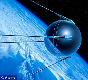  Vệ tinh Sputniik, vệ tinh đầu tiên của con người. 