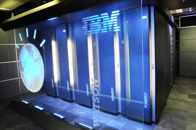 
Hệ thống AI Watson của IBM.
