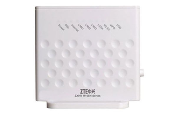  Router ZTE H108N. 