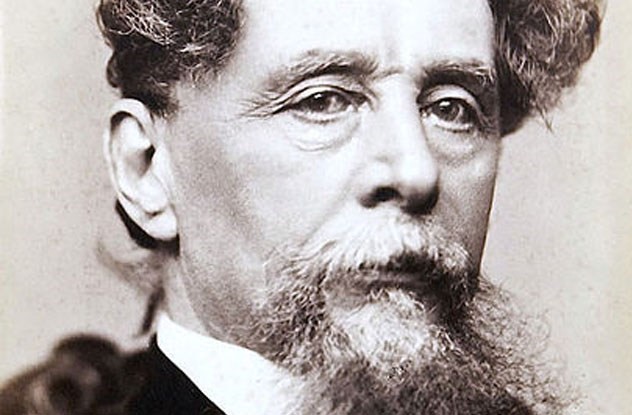  Nhà văn nổi tiếng người Anh Charles Dickens. Ảnh: Listverse.com 