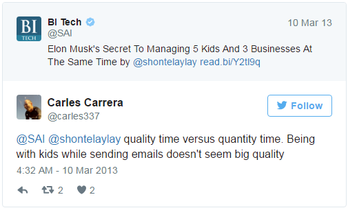 Elon Musk bị chỉ trích khi thừa nhận mình vừa trả lời email vừa chơi với con cái
