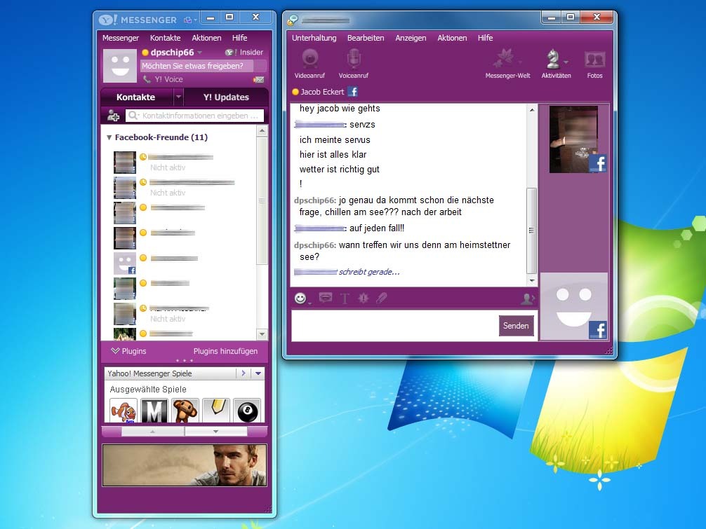 Yahoo Messenger, một sản phẩm từng được ưa thích tại Châu Á.