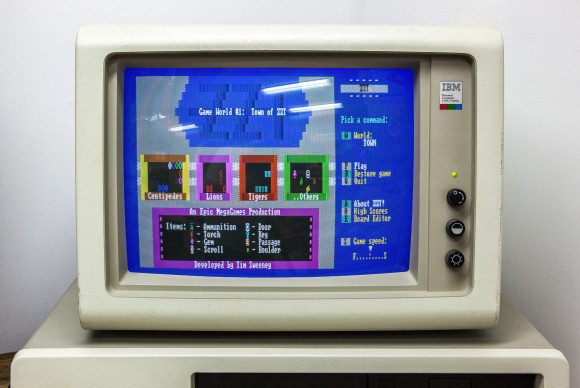 Màn hình 16 màu của IBM PC