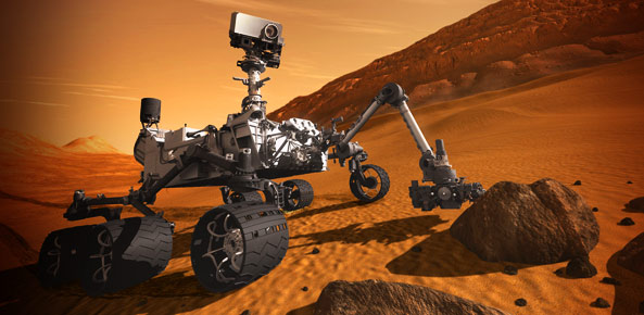  Xe thám hiểm Sao Hỏa, Curiosity. 