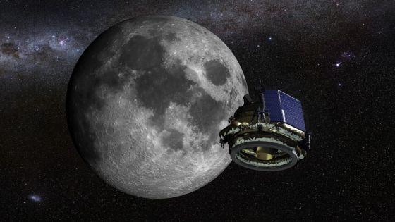  Mô hình tàu hạ cánh Mặt Trăng của Moon Express. 