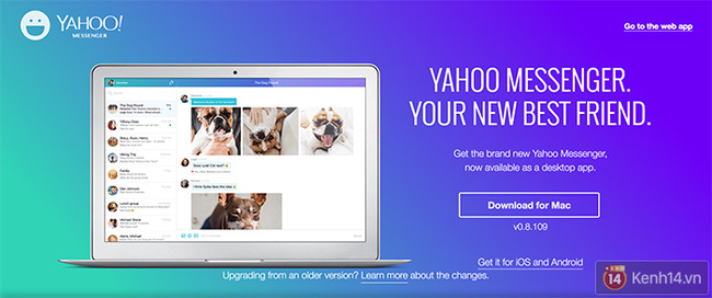  Yahoo mới đây đã giới thiệu một phiên bản Messenger mới. 