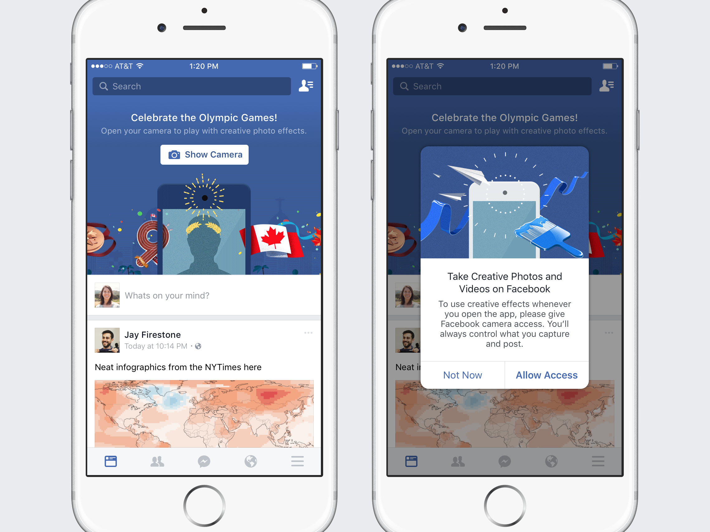  Facebook khuyến khích mọi người chụp ảnh đăng status 