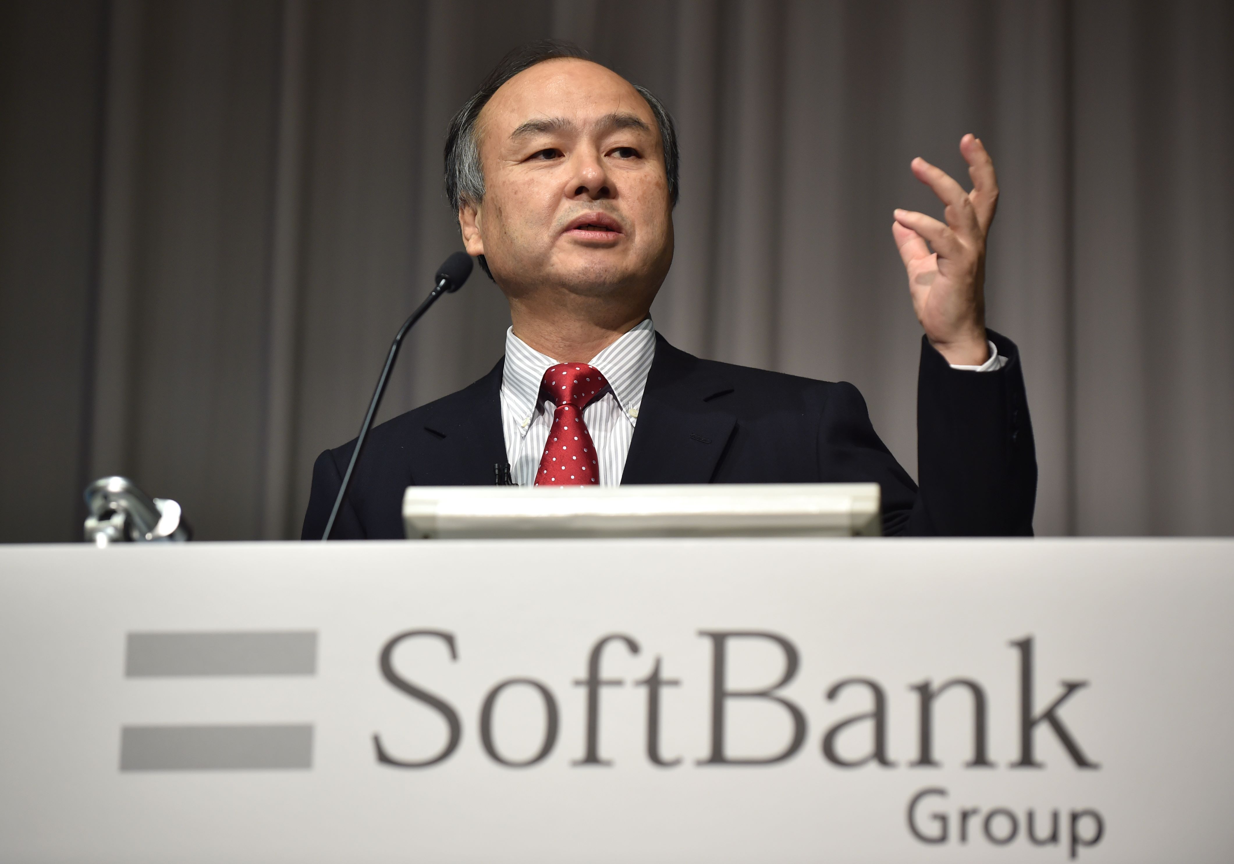  CEO Masayoshi Son của SoftBank. 