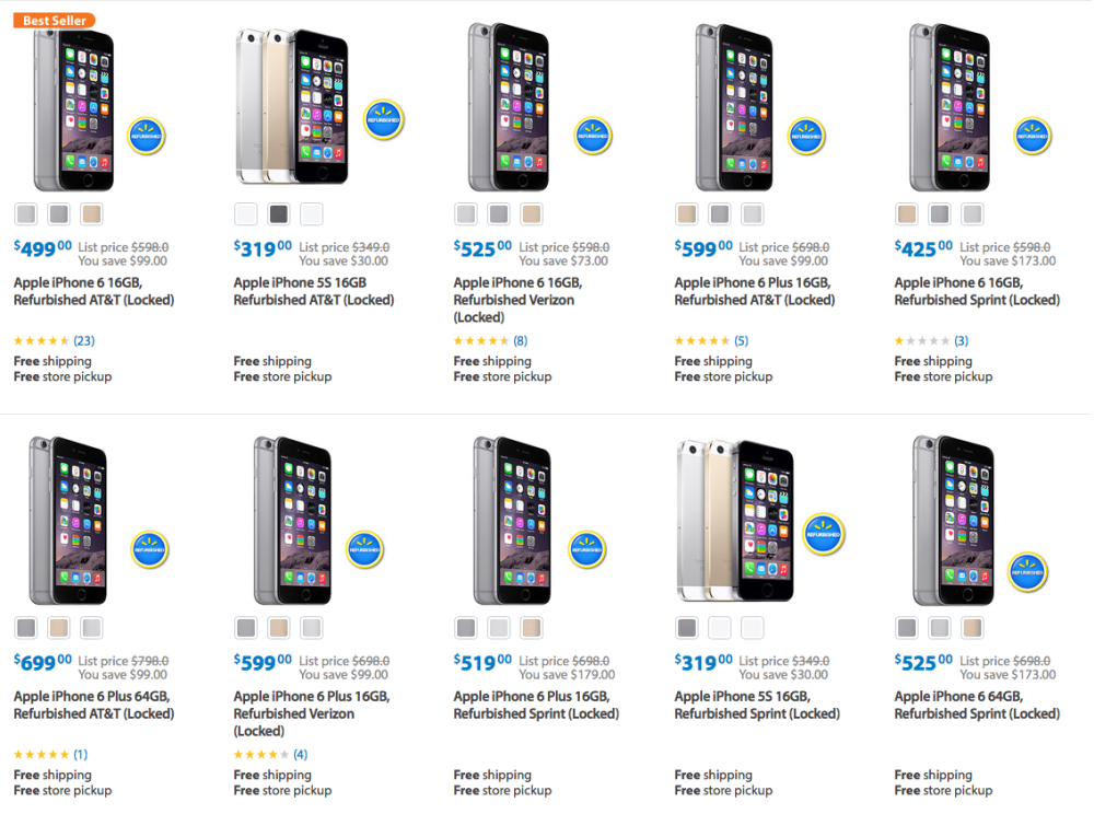 
Apple cũng bán iPhone Refurbished với giá bằng 69% iPhone mới.
