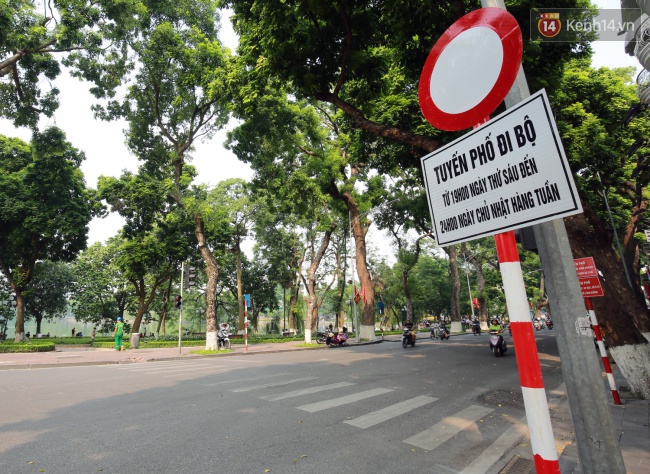  Từ 1/9, Hà Nội tổ chức không gian đi bộ trên các tuyến phố và khu vực các tuyến phố lân cận. Kế hoạch thực hiện từ 19h tối thứ 6 đến 24h chủ nhật hàng tuần và các ngày lễ tết. 