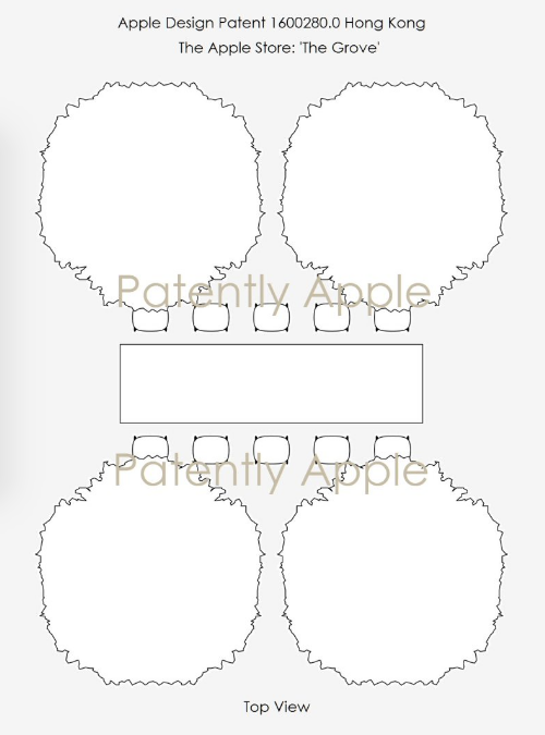  Mẫu thiết kế sắp đặt cây của Apple 