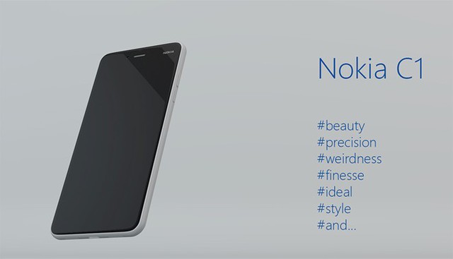 Bản mẫu Nokia C1 chạy Android giống hệt iPhone 6