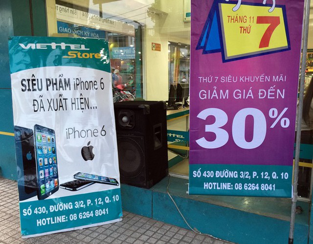 iPhone 6 có mặt tại cửa hàng của nhà mạng, sẵn sàng bán ra