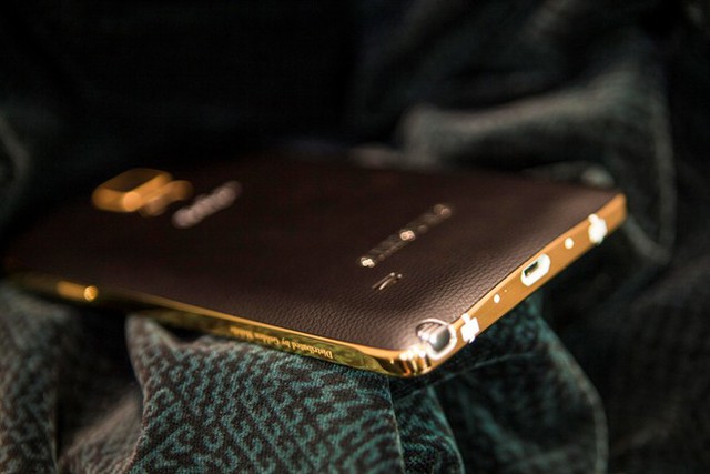 Galaxy Note 4 mạ v&agrave;ng 24K tại Việt Nam