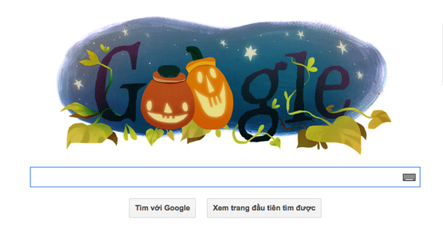 Tổng hợp logo chào đón ngày Halloween của Google