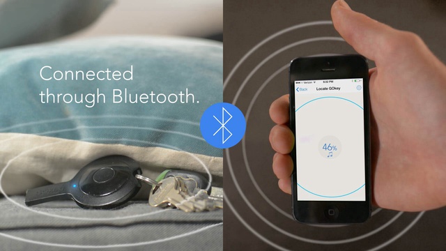 Chức năng tìm chìa khóa, cũng như điện thoại qua kết nối Bluetooth. Người dùng có thể biết mình đang xa hay gần GOkey thông qua ứng dụng trên điện thoại và thiết bị sẽ phát nhạc để có thể được tìm thấy.