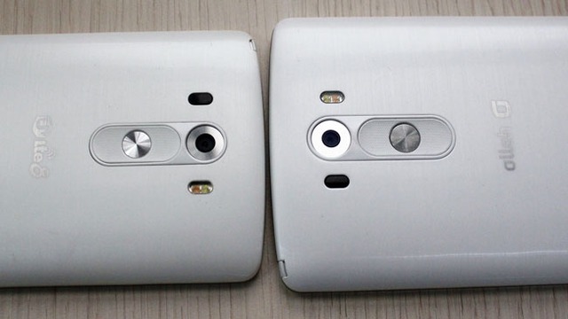 Kể từ khi LG G2 ra mắt, hãng sản xuất Hàn Quốc luôn áp dụng thiết kế các phím nguồn, chỉnh âm lượng nằm ở mặt lưng. Đây là điểm đặc trưng nhất về thiết kế khi nói tới các điện thoại của LG thời gian gần đây.