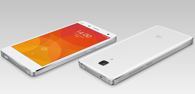 Xiaomi Mi4 chiếc điện thoại có vẻ ngoài tương đối giống iPhone 5S của Apple.