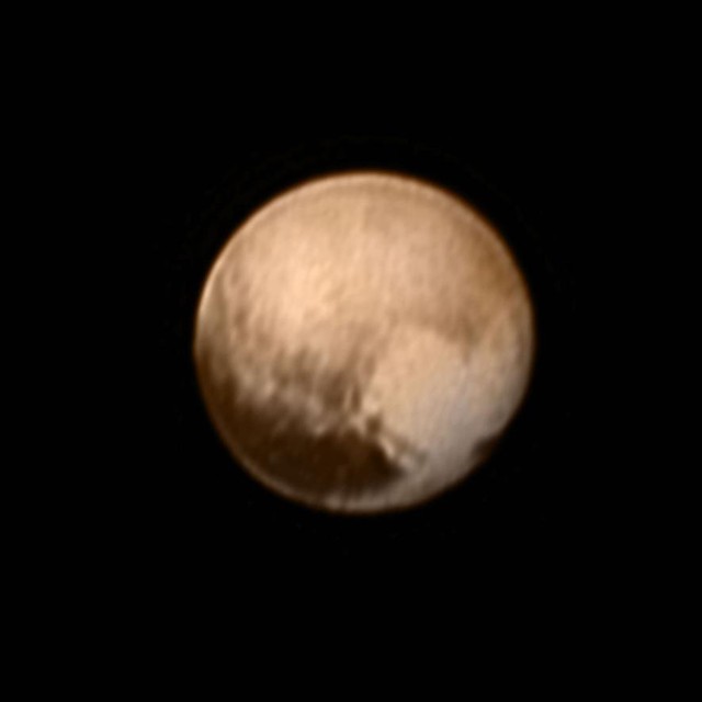 Picture of Pluto vào ngày 08 Tháng Bảy 2015