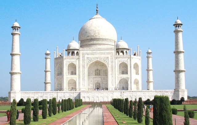 Đền Taj Mahal.