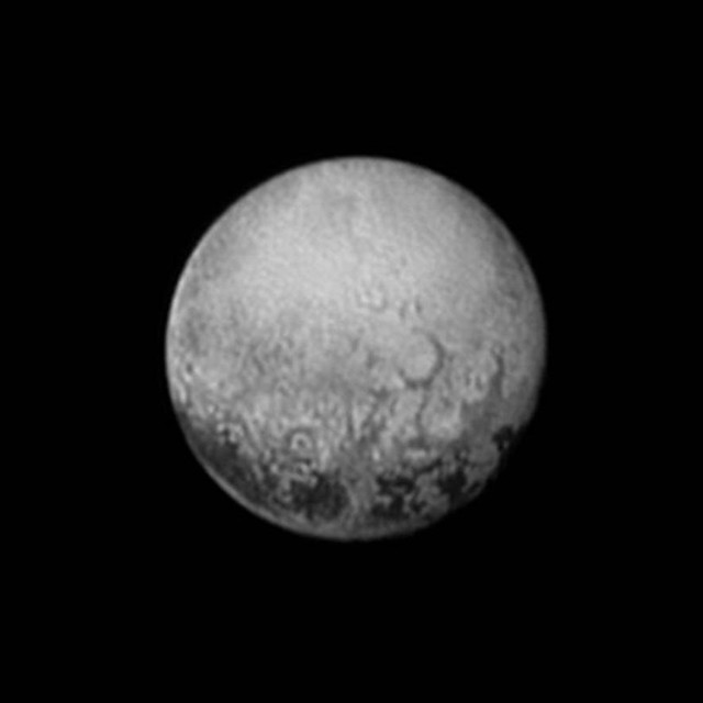 Picture of Pluto vào ngày 11 tháng 7 năm 2015