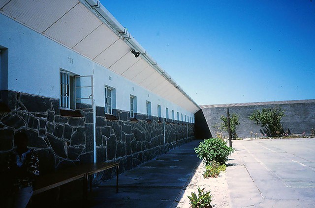 Nhà tù nơi mà ông bị giam giữ trên Đảo Robben.