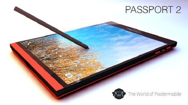 Chi&ecirc;m ngưỡng concept BlackBerry Passport 2 với m&agrave;n h&igrave;nh to&agrave;n cảm ứng