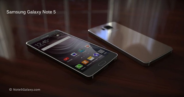 L&ocirc;̣ th&ocirc;ng tin v&ecirc;̀ Galaxy Note 5, có phi&ecirc;n bản màn hình cong ở hai cạnh