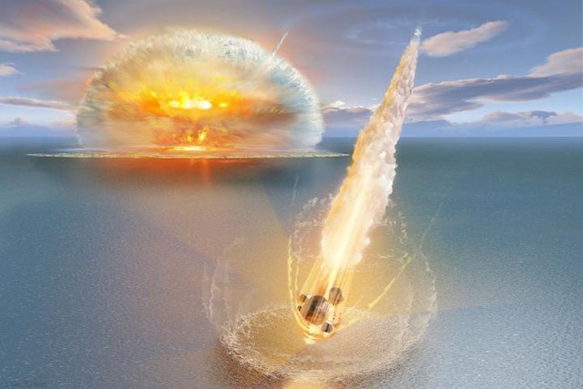 Một Meteor Tác động kép Lượt Thụy Điển 468 triệu năm trước