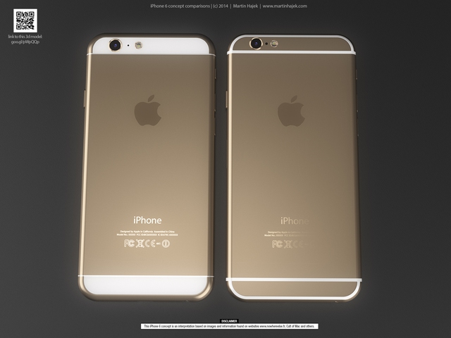 iPhone 6 concept comparison
