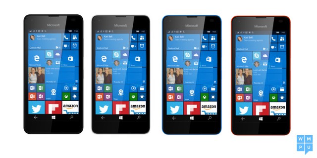  4 phiên bản màu sắc của Lumia 550 