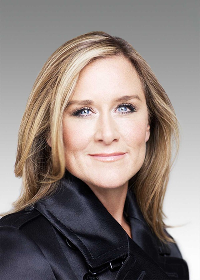Angela Ahrendts oversees how Apple runs its retail stores.