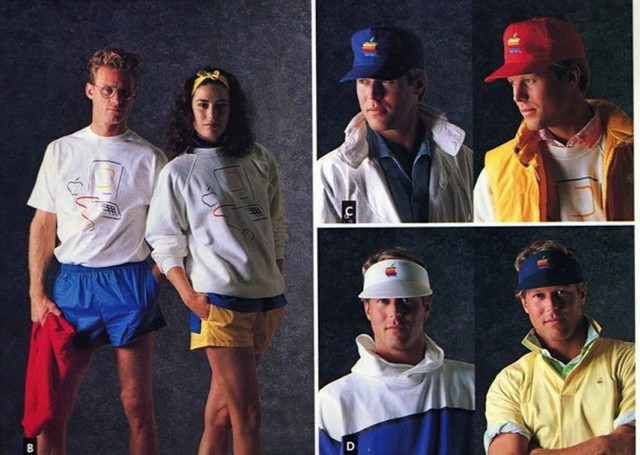 Apples 1986 clothing line