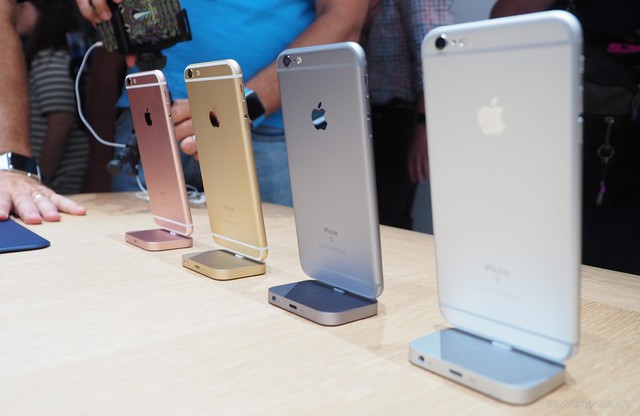  iPhone 6s với 4 phiên bản màu tùy chọn 
