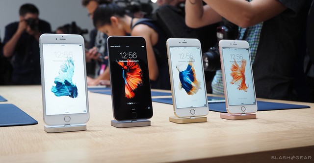  iPhone 6s thế hệ mới với 4 phiên bản màu 