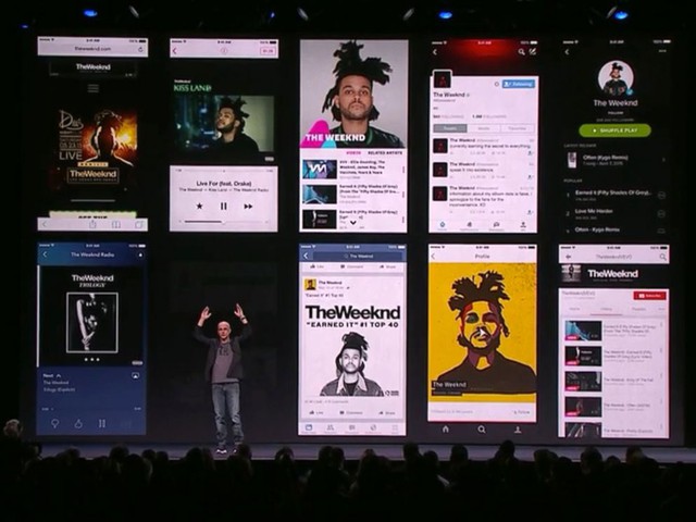 Ứng dụng nghe nhạc trực tuyến Apple Music rất được quan tâm.
