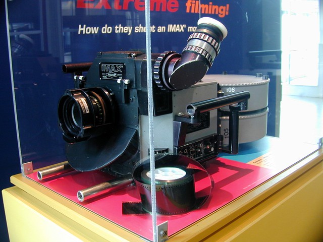 Một chiếc máy quay IMAX cổ.