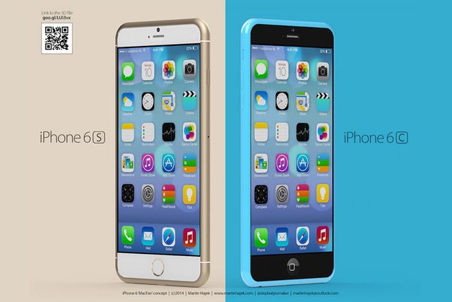 Ý tưởng iPhone 6s và iPhone 6c
