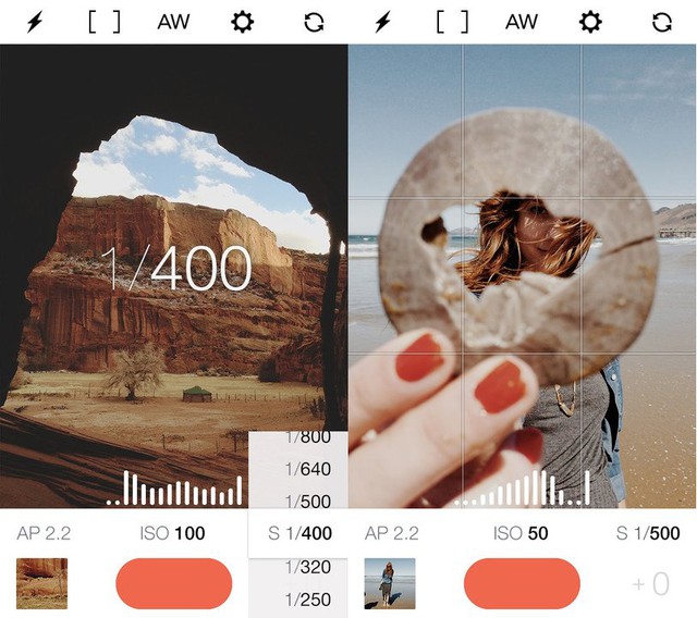 Manual gives photography experts full access to all of your cameras settings.