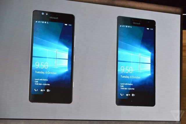 
Bộ đôi Lumia 950 và Lumia 950 XL trình làng
