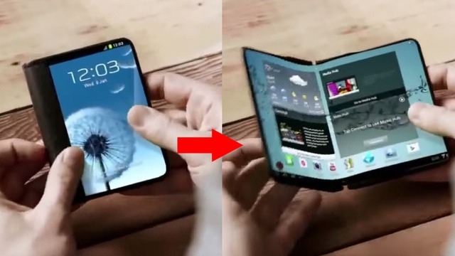  Ý tưởng màn hình gập của Samsung 