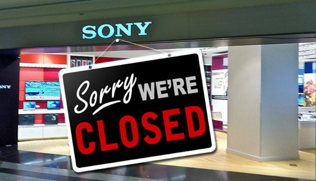 Sony đóng cửa hàng loạt cửa hàng trong 2 tháng tới