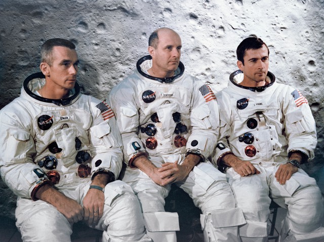 3 phi hành gia thực hiện sứ mệnh Apollo 10.