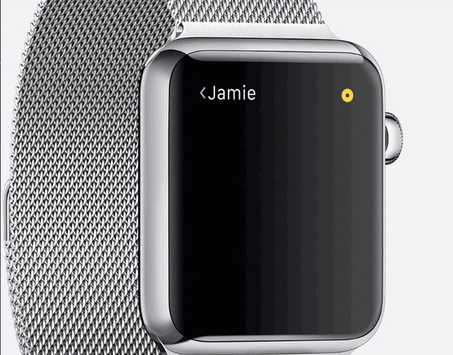 You can draw a sketch on your watch and immediately send it to another Apple Watch wearer. 