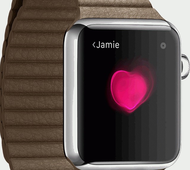 You can send your heartbeat to another Apple Watch wearer. 